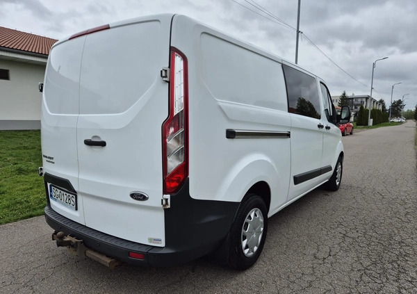 Ford Transit Custom cena 50300 przebieg: 278709, rok produkcji 2016 z Radzionków małe 211